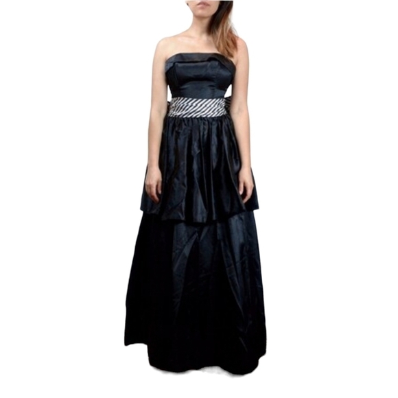 JESSICA McClintock Gunne Sax Designer Vintage Prom Dress Size 7 - Picture 2 of 8